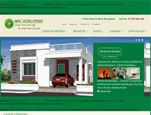 Tablet Screenshot of mdcdevelopers.com